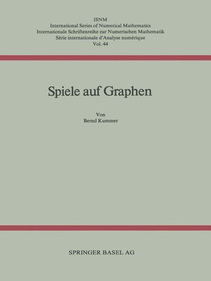 cover image of Spiele auf Graphen